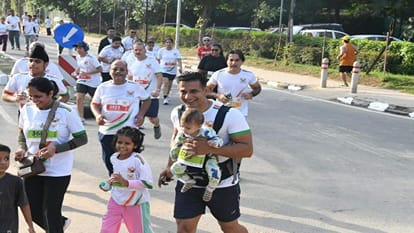Grand event of the Sekhon Indian Air Force Marathon