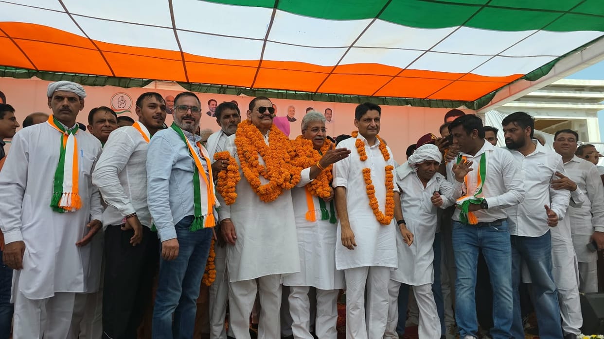 Congress block conference in Bahadurgarh; Sanjay Dutt and Deepender Hooda are the chief guests