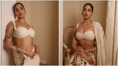 Janhvi kapoor attends The Business of Fashion event in paris amid morphed chuttamalle video controversy