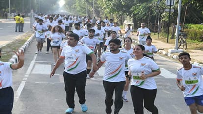 Grand event of the Sekhon Indian Air Force Marathon