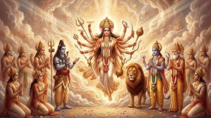 Sharadiya Navratri and Mahishasura Vadh Know the Mythological Story of Maa Durga’s Victory