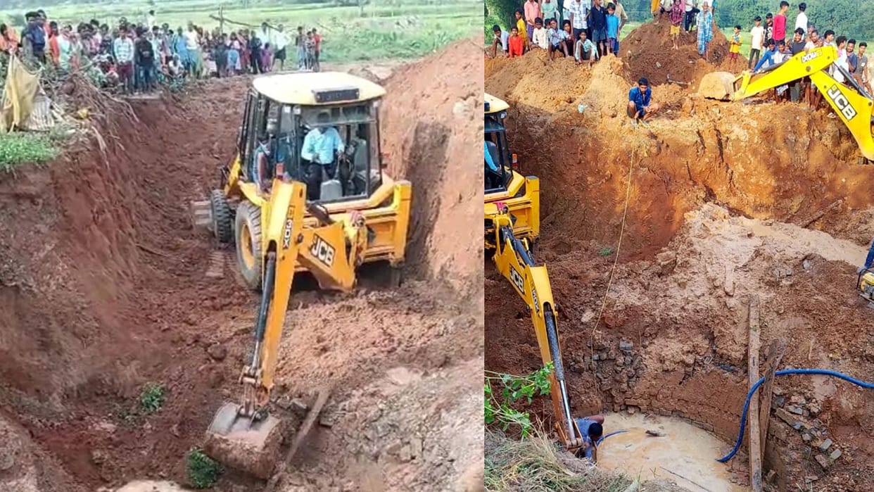 CG Villager Trapped After Well Sinks, Body Recovered at 30-Foot Depth After 3-Day Rescue Operation