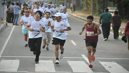 Grand event of the Sekhon Indian Air Force Marathon