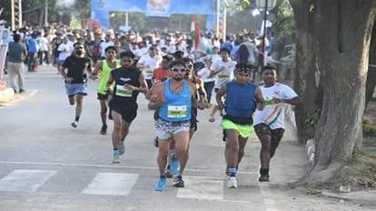 Grand event of the Sekhon Indian Air Force Marathon