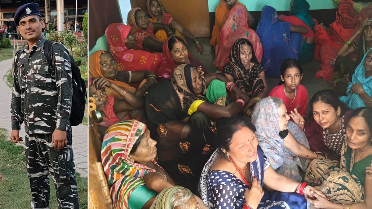 यूपी: छुट्टी पर घर आए सीआरपीएफ जवान की सड़क हादसे में मौत, वाहन ने कुचला; 3 बच्चों के सिर से उठा पिता का साया