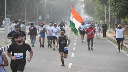 Grand event of the Sekhon Indian Air Force Marathon