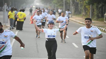 Grand event of the Sekhon Indian Air Force Marathon