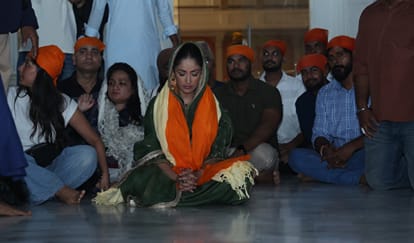 Yami Gautam Visits Patna Sahib Seeks Blessings Ahead of Movie Nayyi Navelli Release