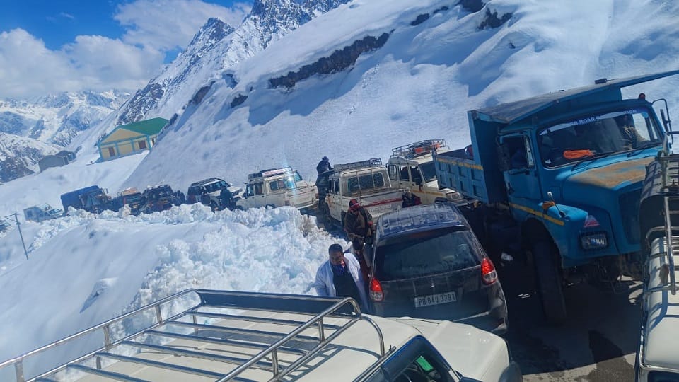 Jam occurred for the first time in Adi Kailash