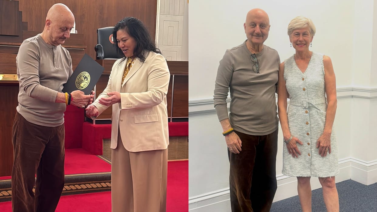 Anupam Kher shared a heartfelt note on his act jaane pehchane anjane