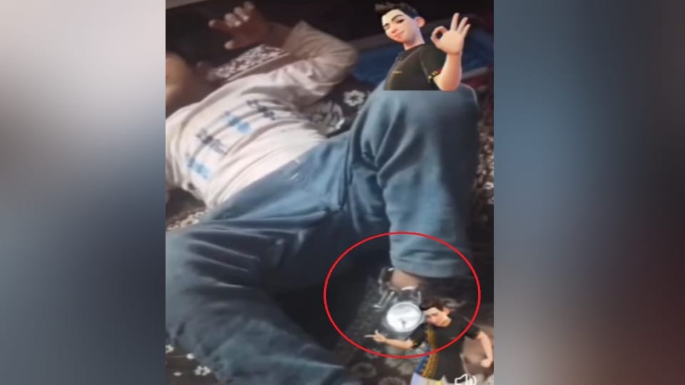 Meerut: Child seen struggling to free leg from a chain; probe launched after video goes viral.