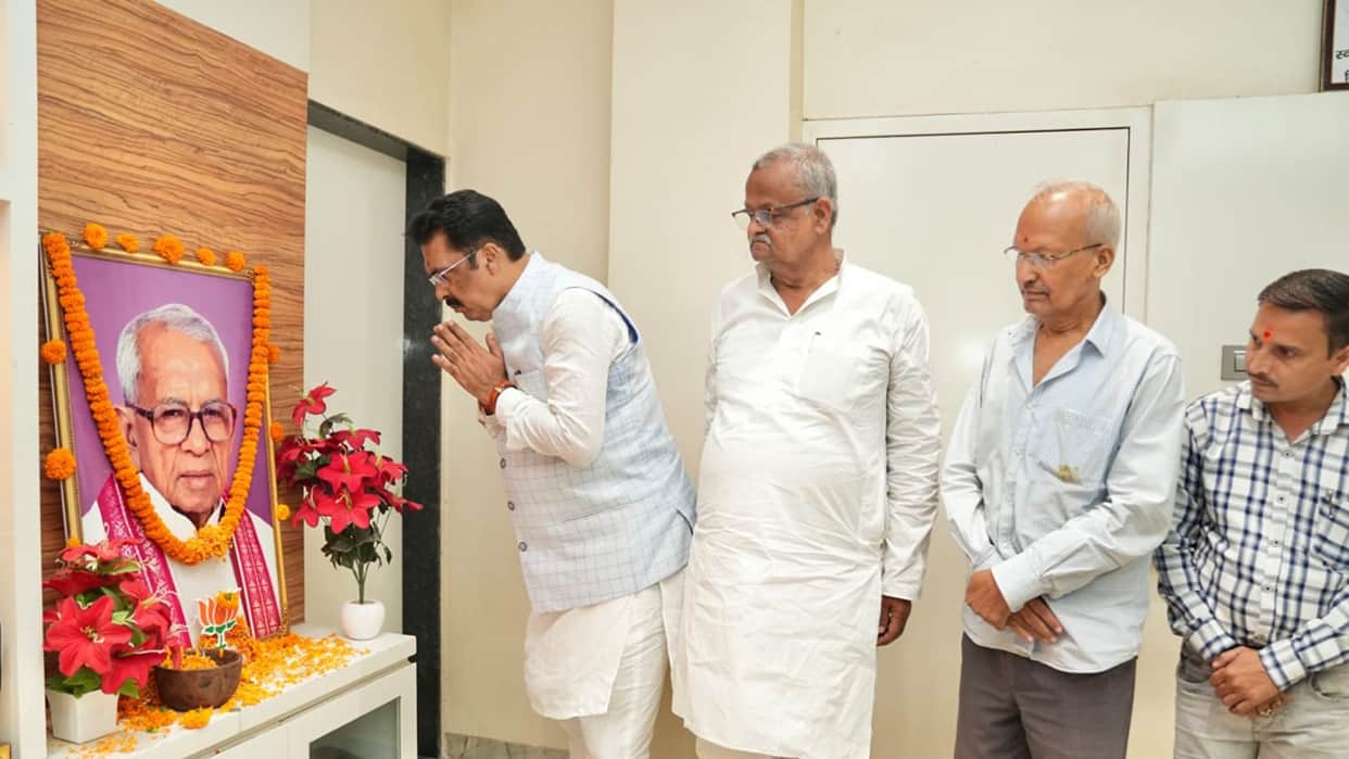 Bihar: Tribute event at the BJP state office on the birth anniversary of Kailashpati news in hindi