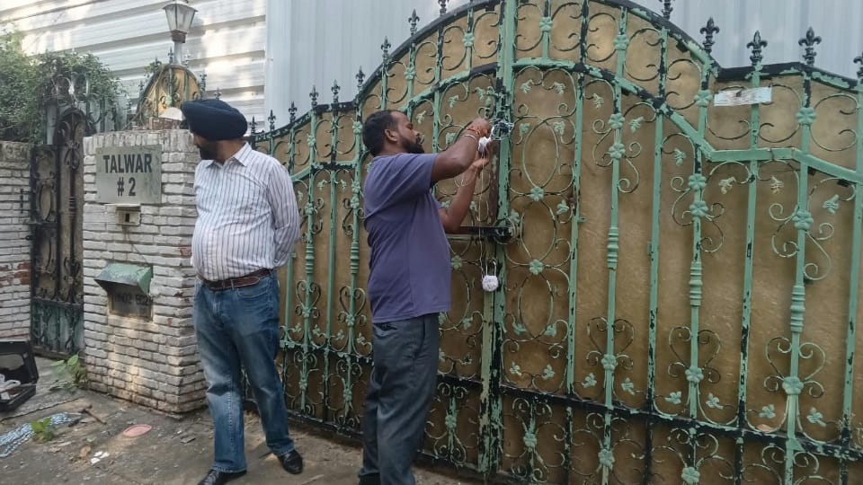 House sealed in Chandigarh Sector 2 Estate Office found multiple violations