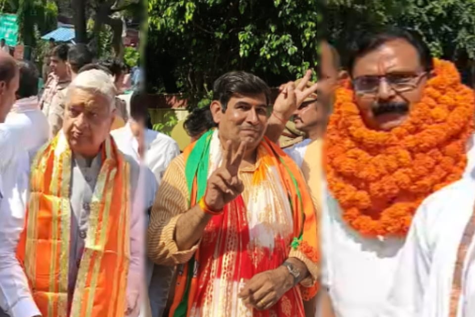 MLC Election: BJP's Dinesh Goyal, Shrichand Sharma, SP, Congress and Independent Candidates File Nominations
