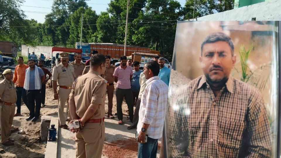ग्रेटर नोएडा:  ग्राम नीमका में अधेड़ की हत्या, छोटे भाई ने बड़े के गले पर फावड़े से किया हमला