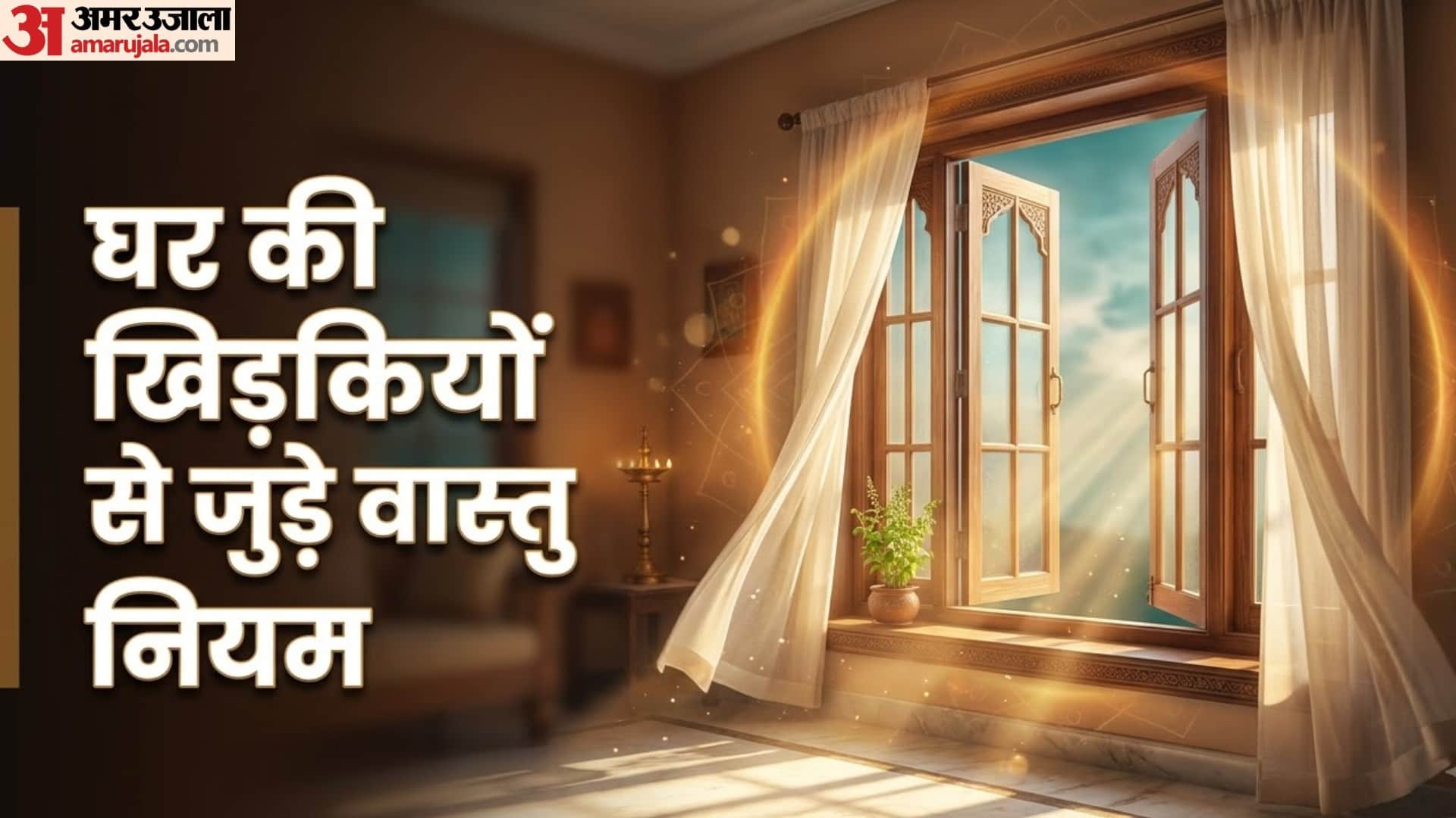 घर की खिड़कियों से जुड़े वास्तु नियम