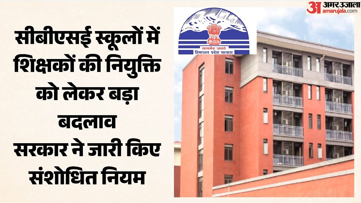 Major decision by the Himachal govt: Teachers preference, not merit, will now be the basis for postings in gov