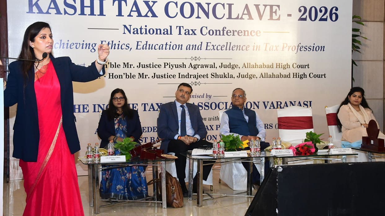Kashi Tax Conclave Taxpayers advised—penalties for hiding assets abroad respond notices time
