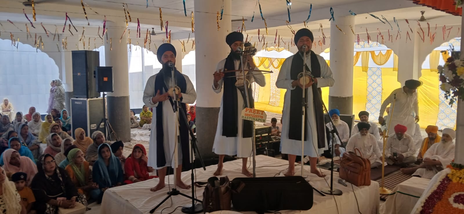 Thousands of Devotees Gather at Saifpur Gurdwara for the Birth Anniversary of Bhai Dharam Singh