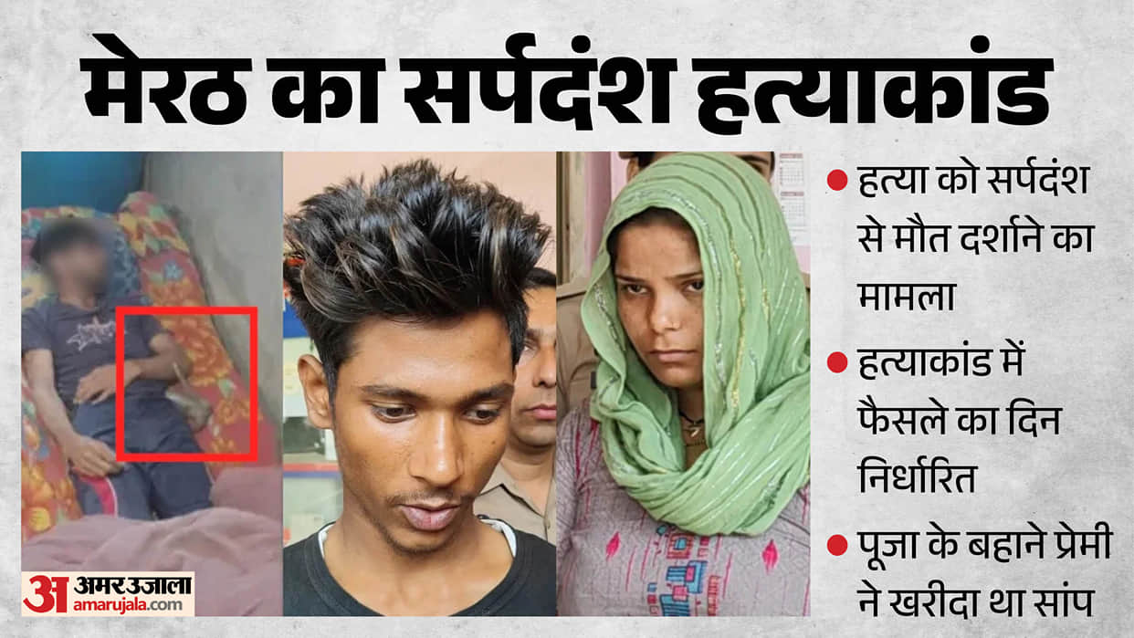 Meerut Amit Murder Case Amardeep and Ravita spoke on phone 51 times between night of murder and their arrest