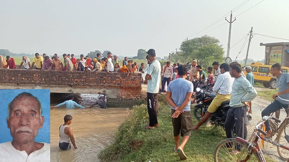 चंदौली: घर से 100 मीटर की दूरी पर नहर में डूबकर बुजुर्ग की मौत, एक घंटे बाद मिला शव; पास में पड़ा था गमछा-डंडा