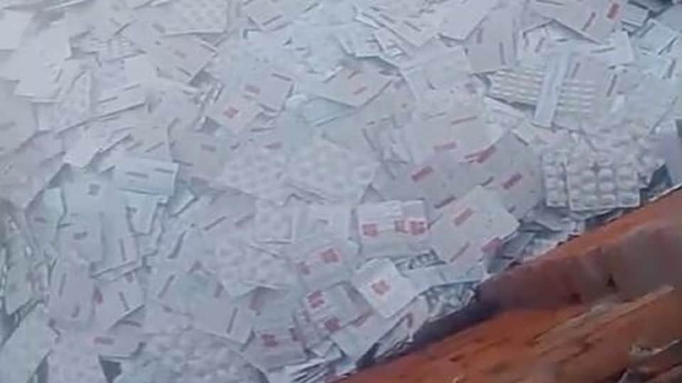 Huge Stock of Expired Medicines Found in Agra, Drug Department Begins Investigation