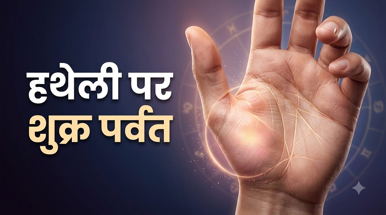palmistry venus mount in palm makes rich and happy married life