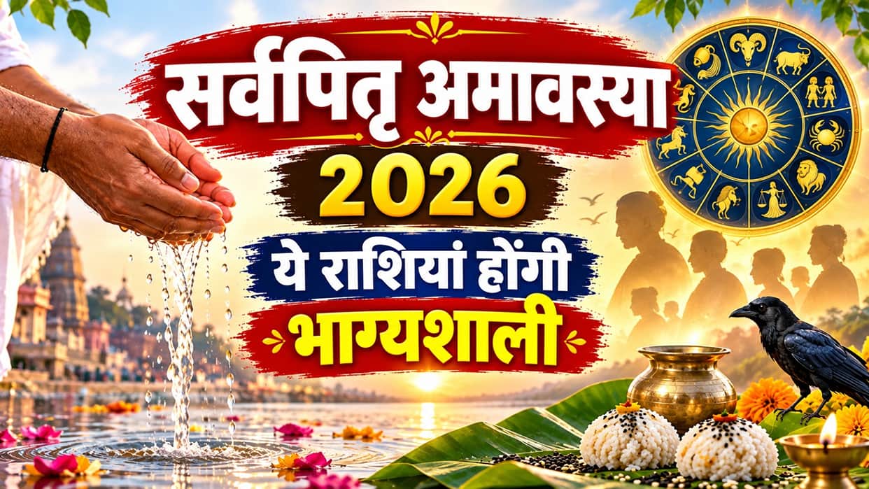 Sarva Pitru Amavasya Rashifal 2026 shubh yog these zodiac will shine and get more success