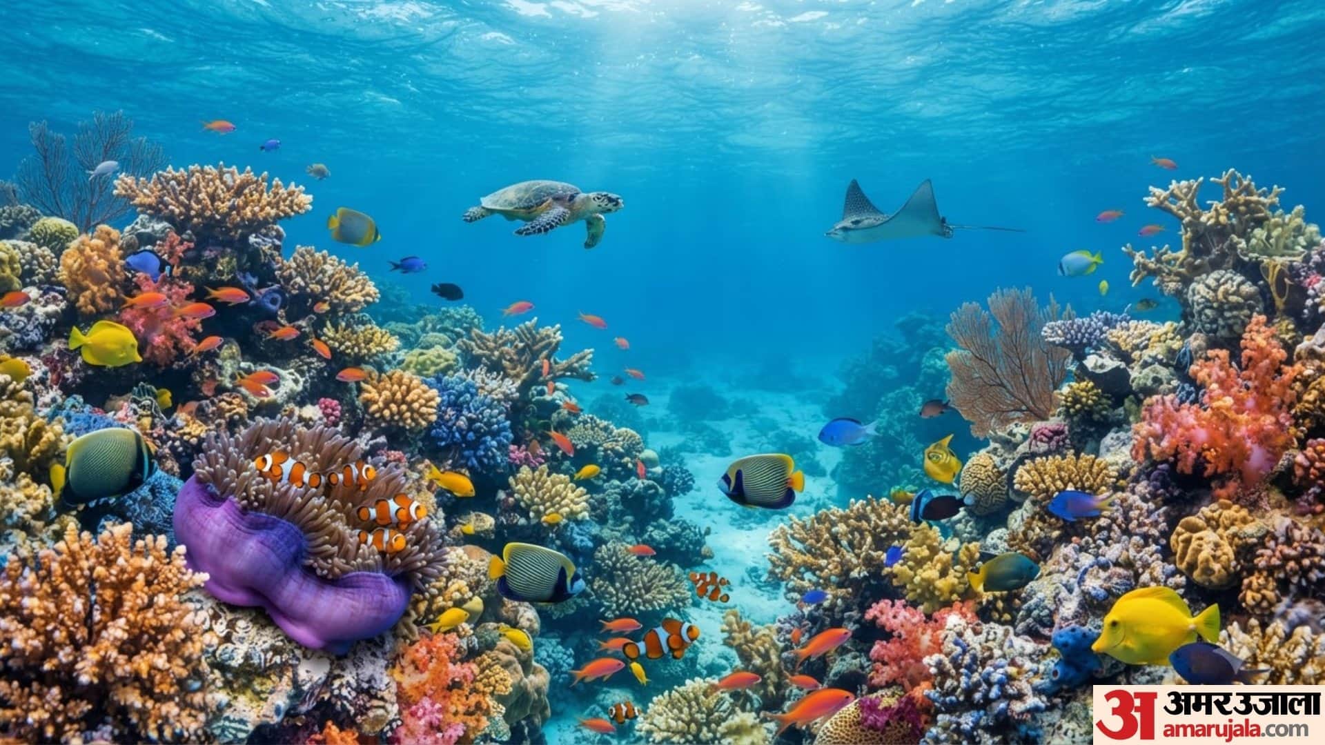 Scientists Put Underwater Umbrellas Under Sea To Protects Corals During Extreme Heat