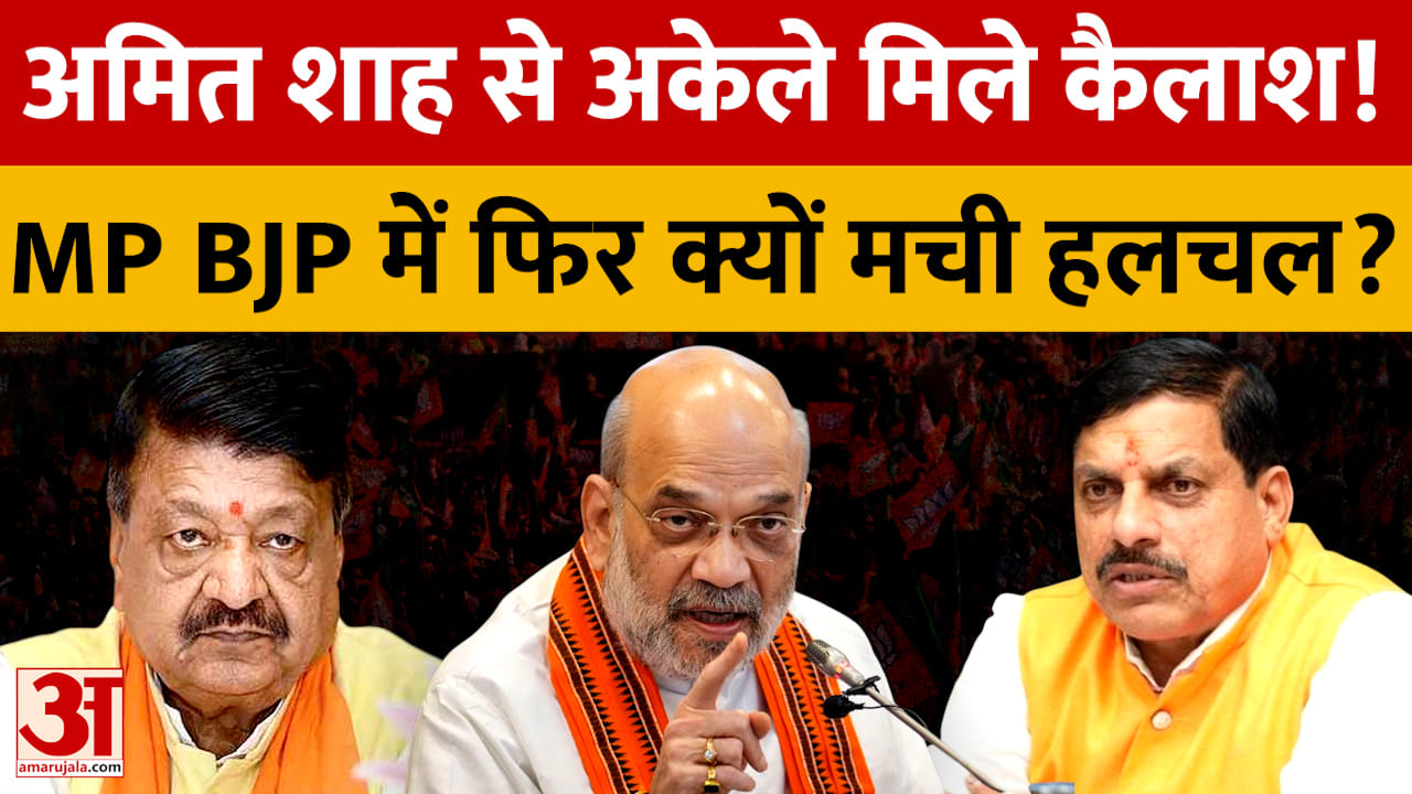 शाह-विजयवर्गीय मुलाकात के निकाले जा रहे सियासी मायने
