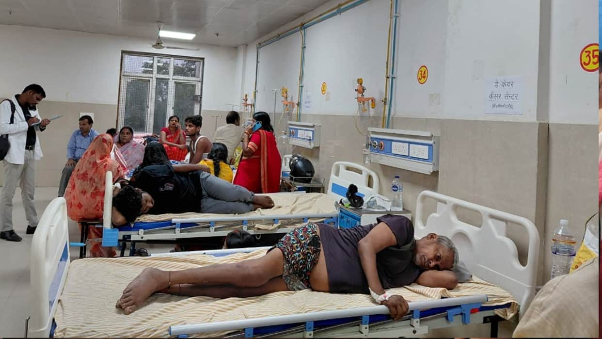 Horrific death at Deoria Medical College; patient from Gopalganj falls from Ward-2 window.