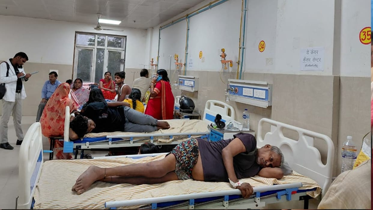 Horrific death at Deoria Medical College; patient from Gopalganj falls from Ward-2 window.