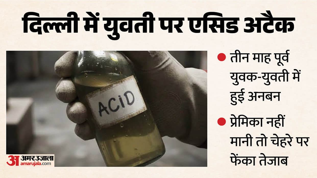 Young woman had acid thrown on her after distancing herself from her ex boyfriend