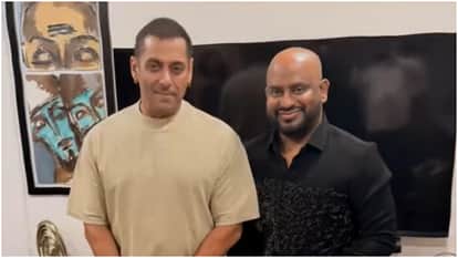 Salman Khan hosts bhartiya Janata Party youth leader for dinner he praised for nice welcom