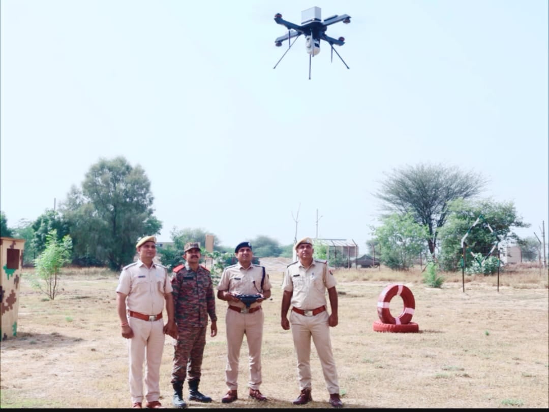 राजस्थान पुलिस की निगरानी अब आसमान से होगी: 24 ड्रोन एप्लीकेशन्स का रोडमैप तैयार