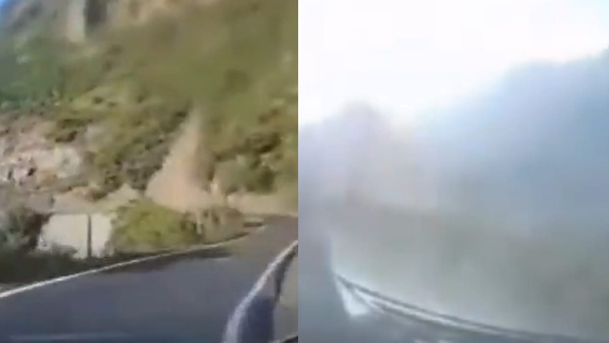 dehradun valleys tiuni chakrata thrill ride instant death speeding car accident viral video