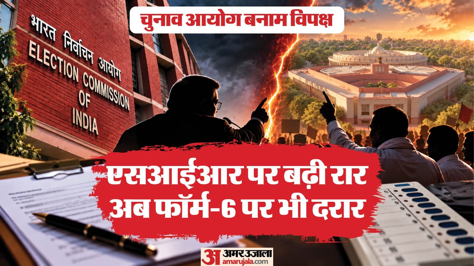 फॉर्म-6 पर पैदा हुआ विवाद।