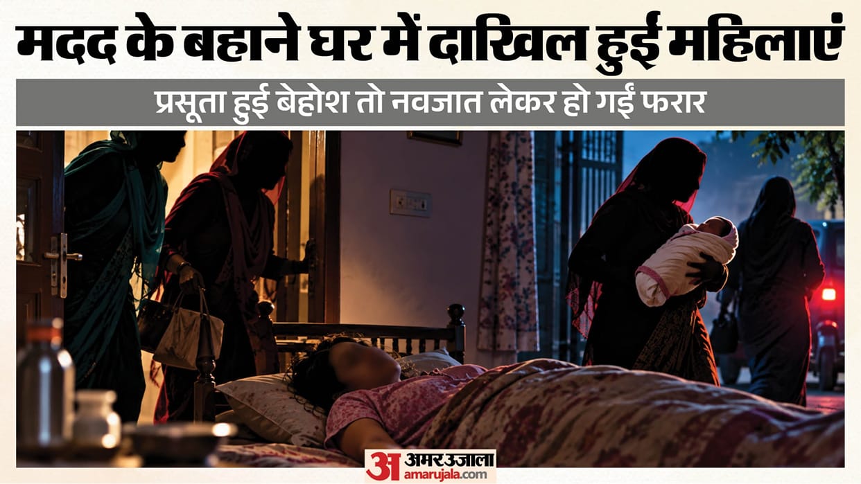 Women flee with newborn after knocking pregnant woman unconscious; police form three teams