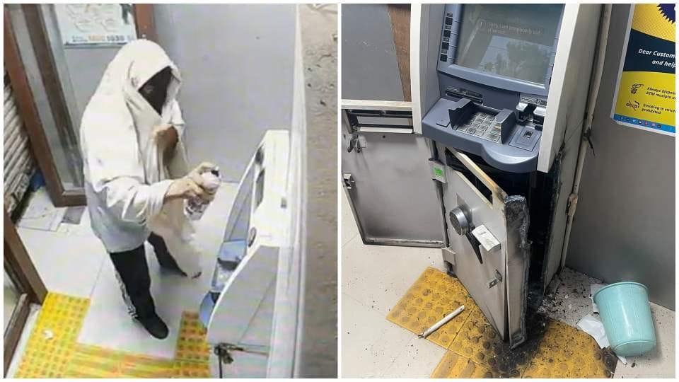 Five lakh rupees stolen from Canara Bank ATM in Rajpura