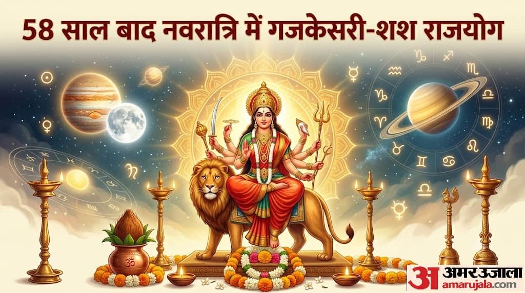 navratri 2026 make gajkesari rajyog two times during navratri these zodiac sign will be lucky