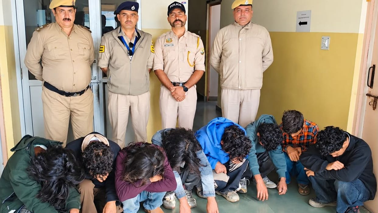 theog gajeri bypass fight case eight accused arrested shimla