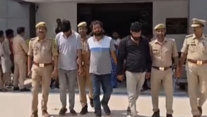 पुलिस के गिरफ्त में आरोपी