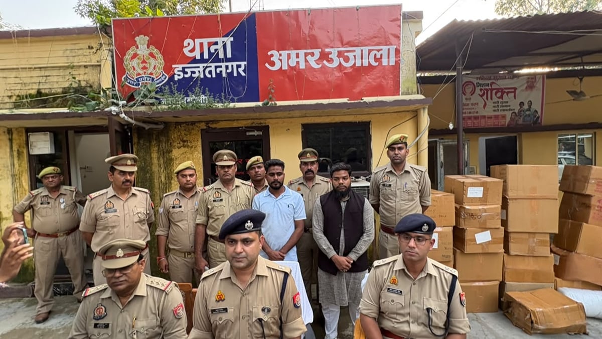 बरेली: नकली शक्तिवर्धक दवाएं बनाने वाले गिरोह का पर्दाफाश, दो आरोपी गिरफ्तार, खुद को बताते थे डॉक्टर