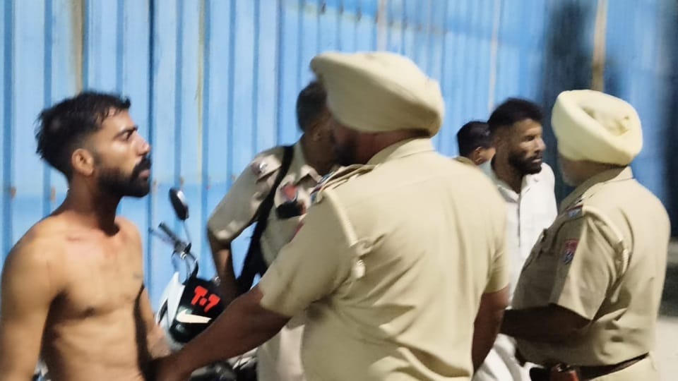 Uproar at Kapurthala Civil Hospital parties arrived for treatment following scuffle clashed again