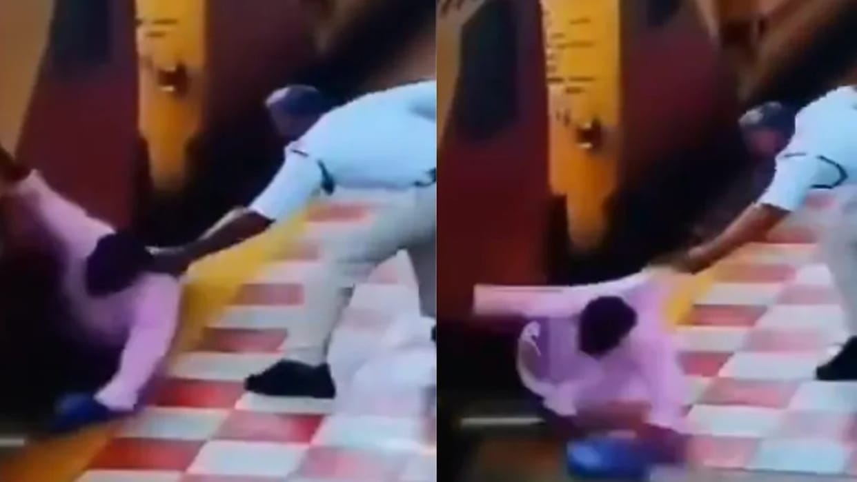 Anantapur Railway Station: Constable Saves Passenger From Falling Under Moving Train