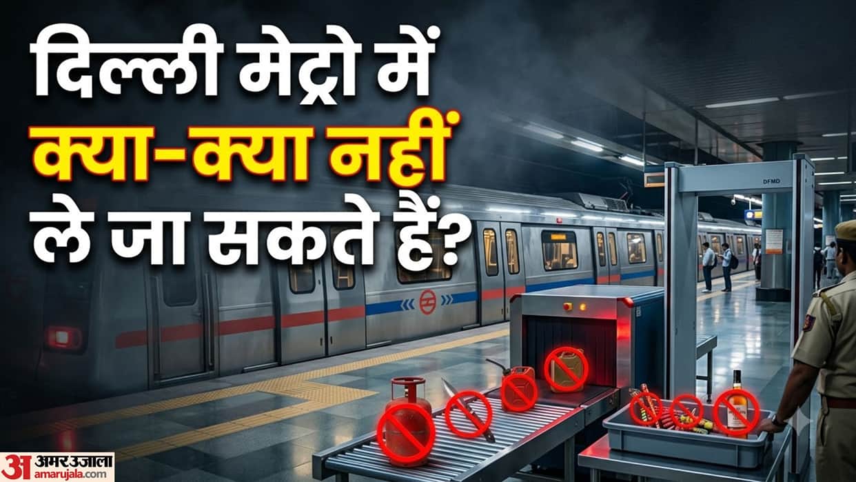 Prohibited Items in Delhi Metro: Avoid Carrying These Things to Save Yourself from Heavy Fines