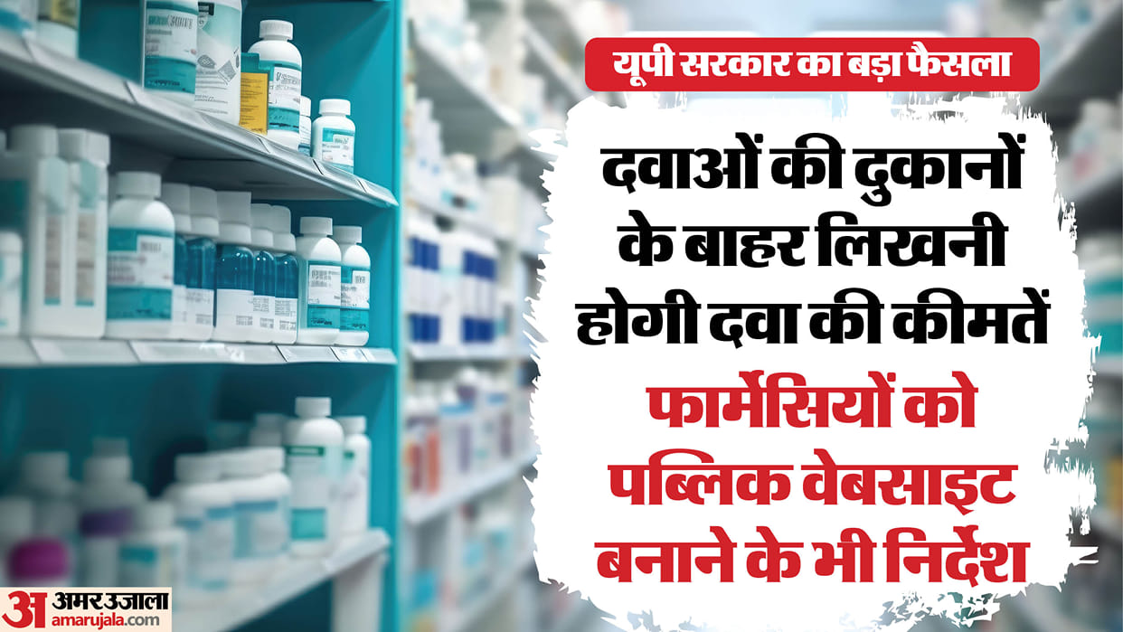 UP: From November 1, the price of medicines will be made public in pharmacies, information will be updated on