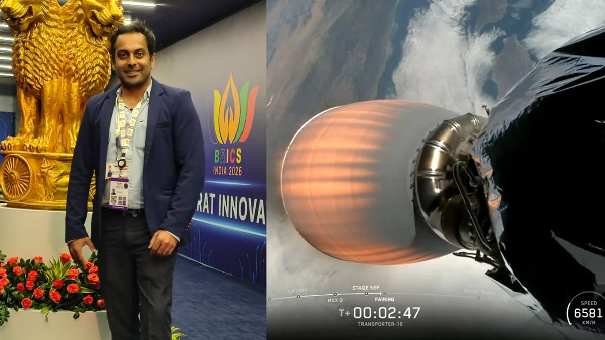 उज्जैन के पुनीत का कमाल: 502 ग्राम का मीरा कैमरा अंतरिक्ष में पहुंचा, स्पेसएक्स के फैलकॉन-9 से लियो में एंट्री