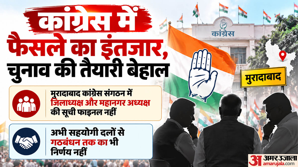यूपी: संगठन में फेरबदल के चलते कांग्रेस नेताओं में मायूसी छाई, जिलाध्यक्ष और महानगर अध्यक्ष पर नहीं हुआ फैसला