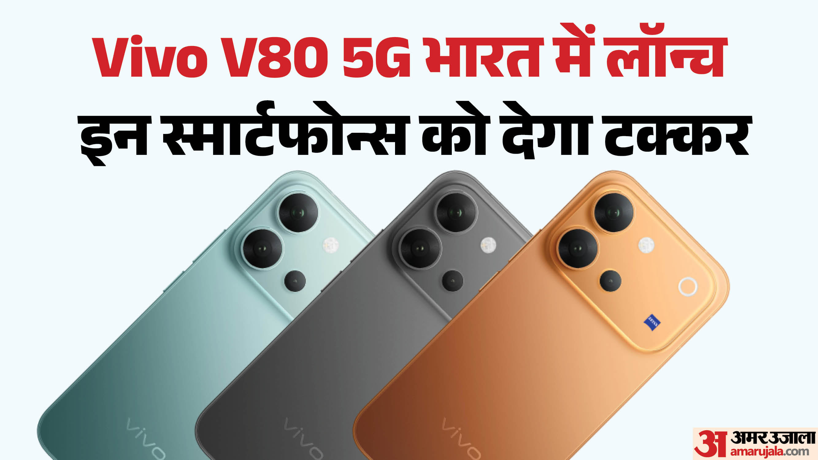 Vivo V80 5G Launched India: Snapdragon 7 Gen 4, Zeiss Cameras, and Massive 7200mAh Battery